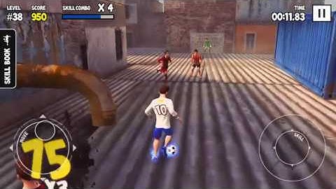 Watch how I scored 2 056 points on my Level 38 Skill Run! #skilltwinsfootballgame @SkillTwins