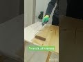 ÇOK KULLANIŞLI KATLANIR BALKON MASASI VERNİK UYGULAMASI