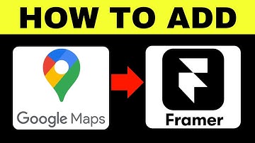 How To Add/Embed Google Maps To Framer Website 2025 (Simple Step)