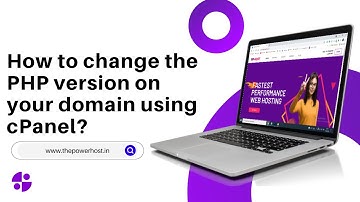 Learn how to change the PHP version on your domain using cPanel with The PowerHost