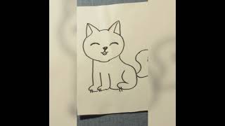 Как нарисовать котёнка 🐱