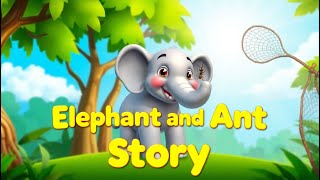 🐘 THE ELEPHANT AND THE ANT FULL STORY | English Animated Stories for Kids | Traditional Story 🐜