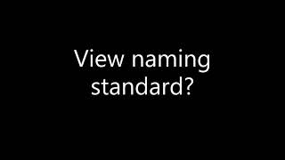 Follow naming standards in Revit