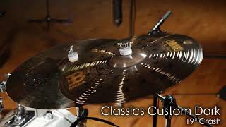 Meinl Cymbals Classics Custom Dark Crashes Morph Demo