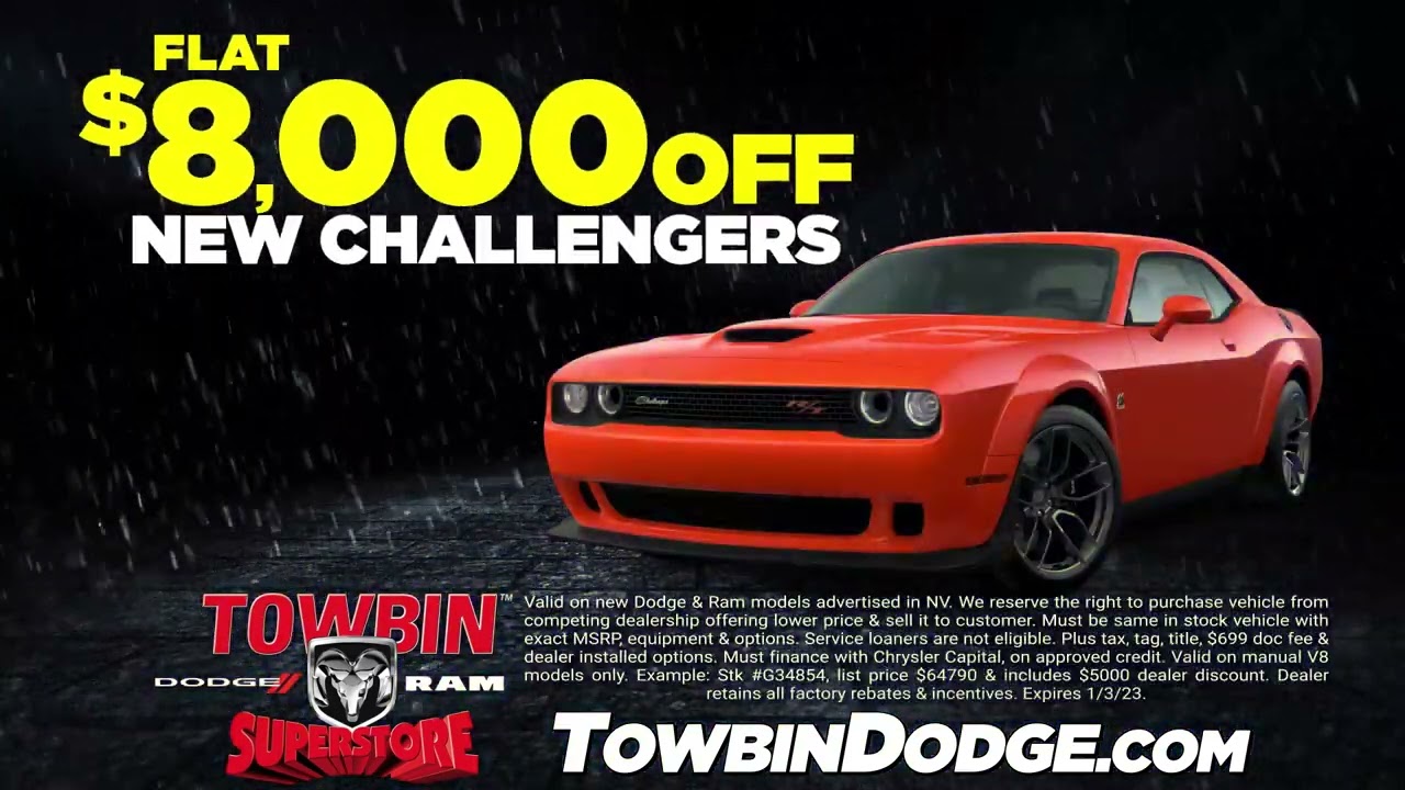 Big Finish Sales Event 2022 | Take  $8,000 New Dodge Challengers