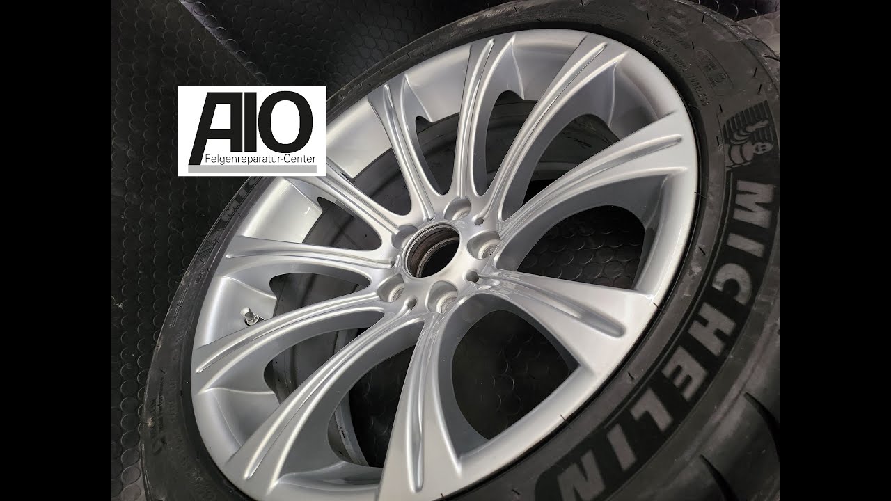 7834625 7834626 Original BMW Felge M5 E60 Styling 166M Radialspeiche Silber Lackfarbe Lackcode LF1