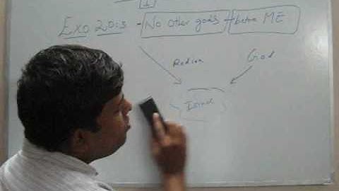 10 Commandments of the Bible - First Commandment