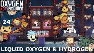 LIQUID OXYGEN & HYDROGEN GENERATION - Oxygen Not Included: Ep. #24 - Building The Ultimate Base