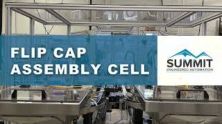 Summit Engineering Flip Cap Assembly Epson Robots Precision Vision Technology