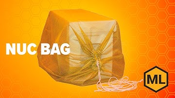 Transporting Bees in a Nuc Bag