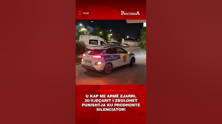 U kap me armë zjarri, 30-vjeçarit u zbulohet punishtja ku prodhonte silenciator!