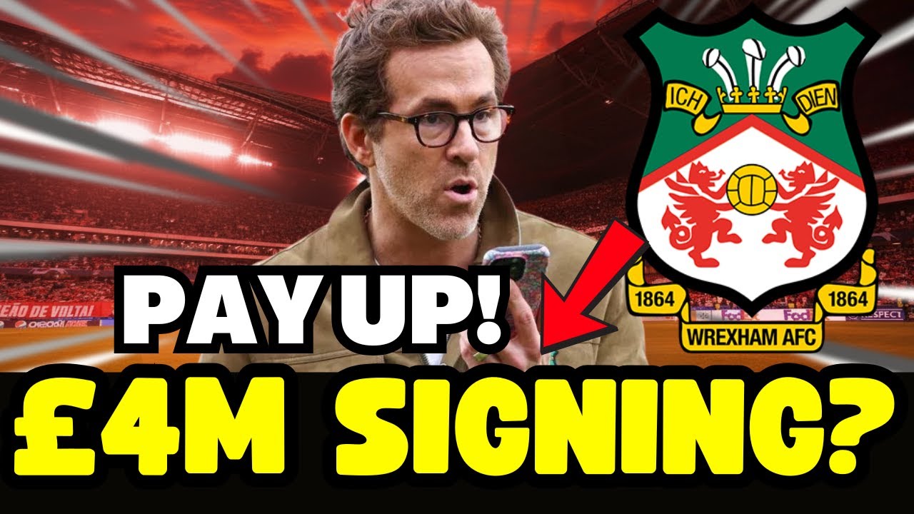 🚨Ryan Reynolds told to spend BIG for Wrexham star