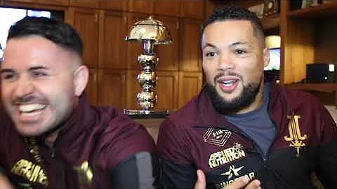 JOE JOYCE (IN L.A) COMPARES SPARRING FURY & JOSHUA...
