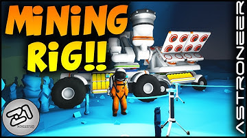 Astroneer Tundra Base, Mining Rig Build S4E13 ! Lets play astroneer gameplay update 125 | Z1 Gaming
