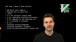Vim Tips I Wish I Knew Earlier
