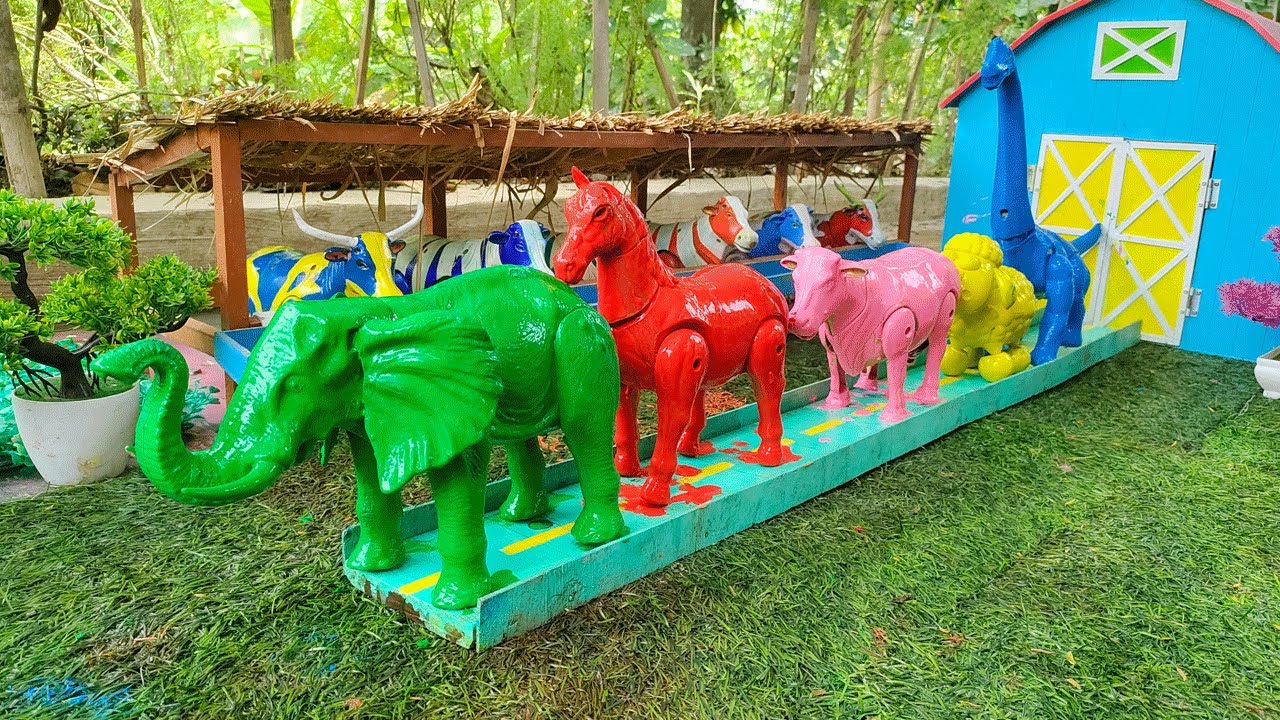 Mantul..‼️Proses Potong Sapi Kurban | Truk Oleng Angkut Sapi Moo, Hewan Kambing, Kuda, Gajah