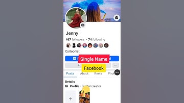 How To Get Single Name On Facebook #shorts #youtubeshorts #shotrs #singlenameo #onenameonfacebook