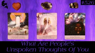 SPICY Reading 😮❤️‍🔥👀 People’s Unspoken Thoughts Of You💭🤔😮‍💨~ Pick a Card Tarot