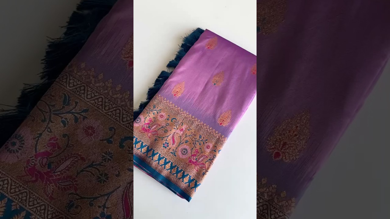 Paithani Silk Meenakari Soft Silk Saree