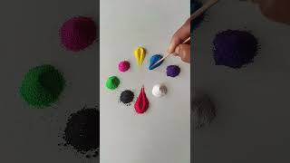 simple Rangoli, satisfying rangoli, Easy rangsatisfying #asmroli, Tricks and tips,ASMR#rangoli