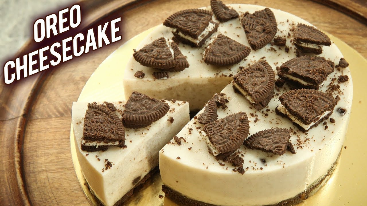 No Bake OREO CHEESECAKE | EGGLESS OREO CHEESECAKE RECIPE | How To Make Oreo Cheesecake | Bhumika | Rajshri Food