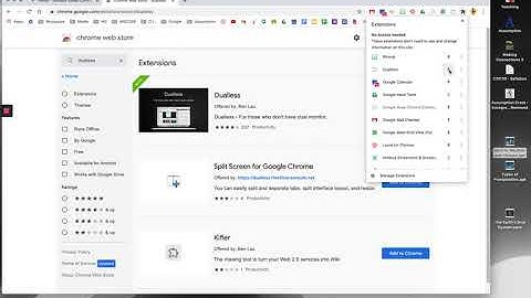 Instaling Dualless Chrome Extension