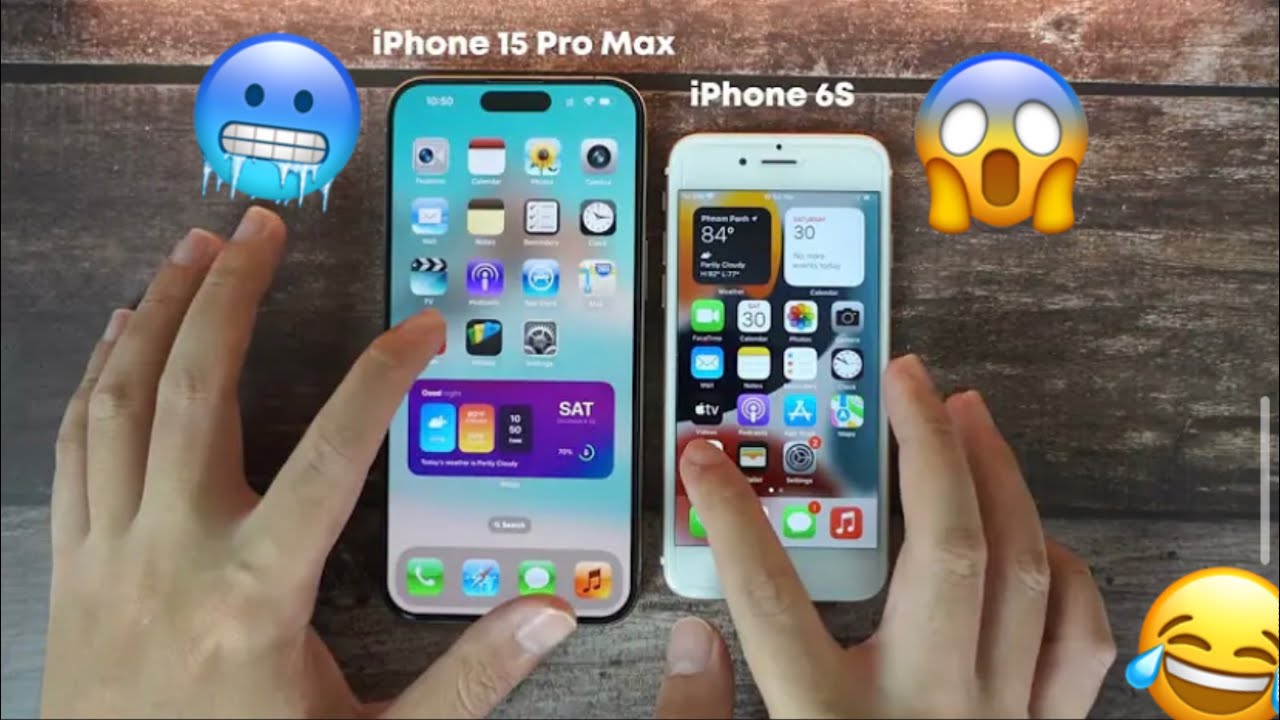 iPhone 15 pro Max Vs iPhone 6S Speed Test - YouTube