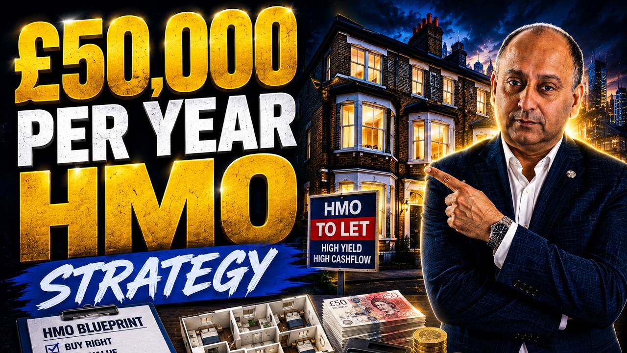 How to Make 50,000 per year for the HMO Property Strategy