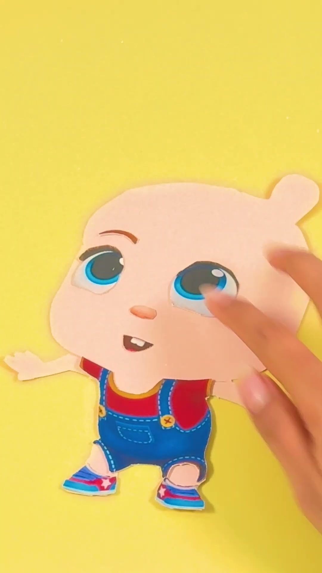 1-2-3 DIY Paper Baby John Puzzle?  #babyjohn #nurseryrhymes