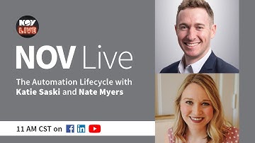 NOV Live | The Automation Lifecycle with Katie Saski and Nate Myers