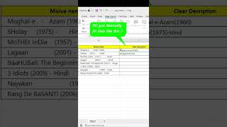 How to use the PROPER function  with Trim in Excel-1 Mins#youtubeviral  #youtubeshorts#tricks  #tips