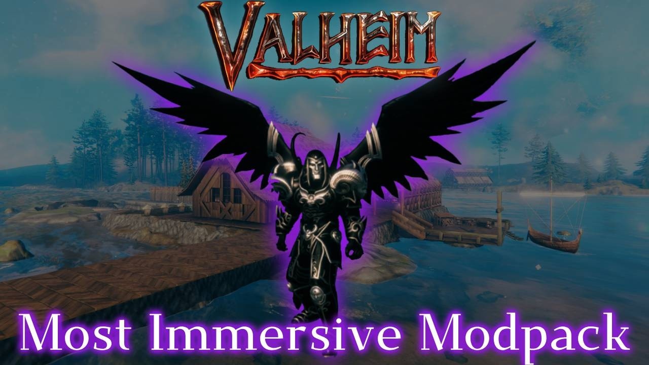 Playing Valheim's Most Immersive Modpack - Valheim's Biggest Base Begins