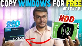 *EASY-WAY* Clone Windows 10/11 from HDD to SSD for FREE without losing data in 2023