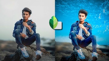 snapseed sky background change simple trick and ashish editz snapseed photo editing tutorial