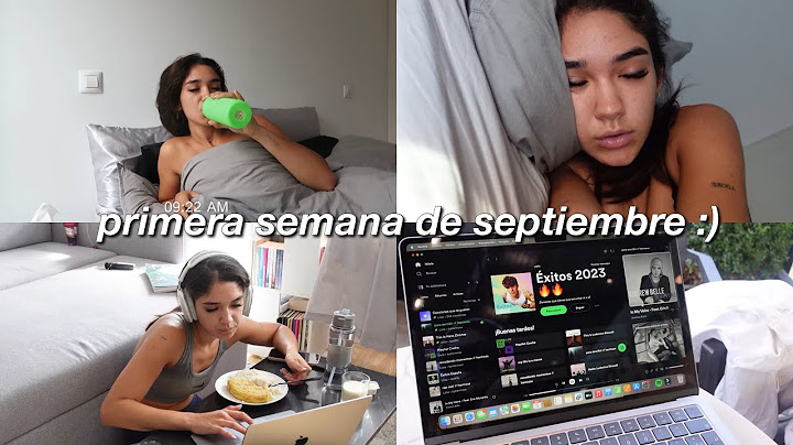 una semana conmigo ("disfrutando de la soledad")