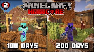 I Survived 200 Days in Minecraft Hardcore [Season 2] by OneTap 318,948 views 3 years ago 1 hour, 5 minutes