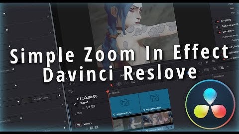 Simple Zoom Transition Tutorial | DaVinci Resolve