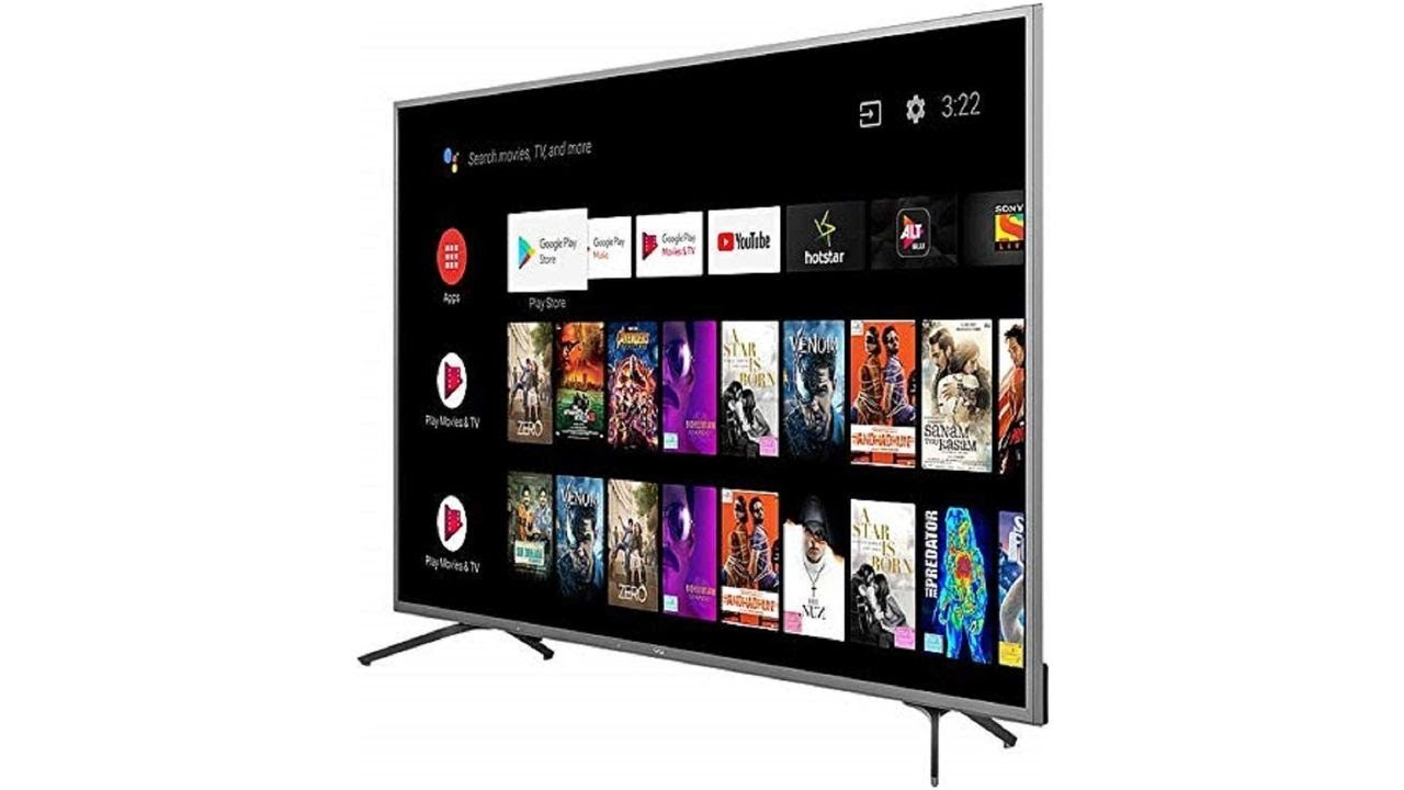 New TV. General 4k TV details. Vu 43. Tv detail