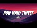 Dyce How Many Times Lyrics 