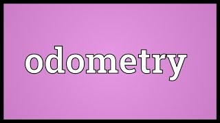 Odometry Meaning