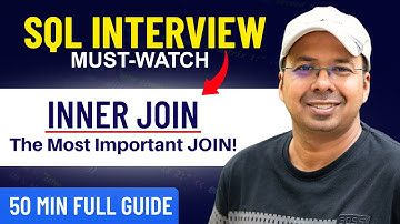SQL Inner Join - The Only Video You Need To Watch