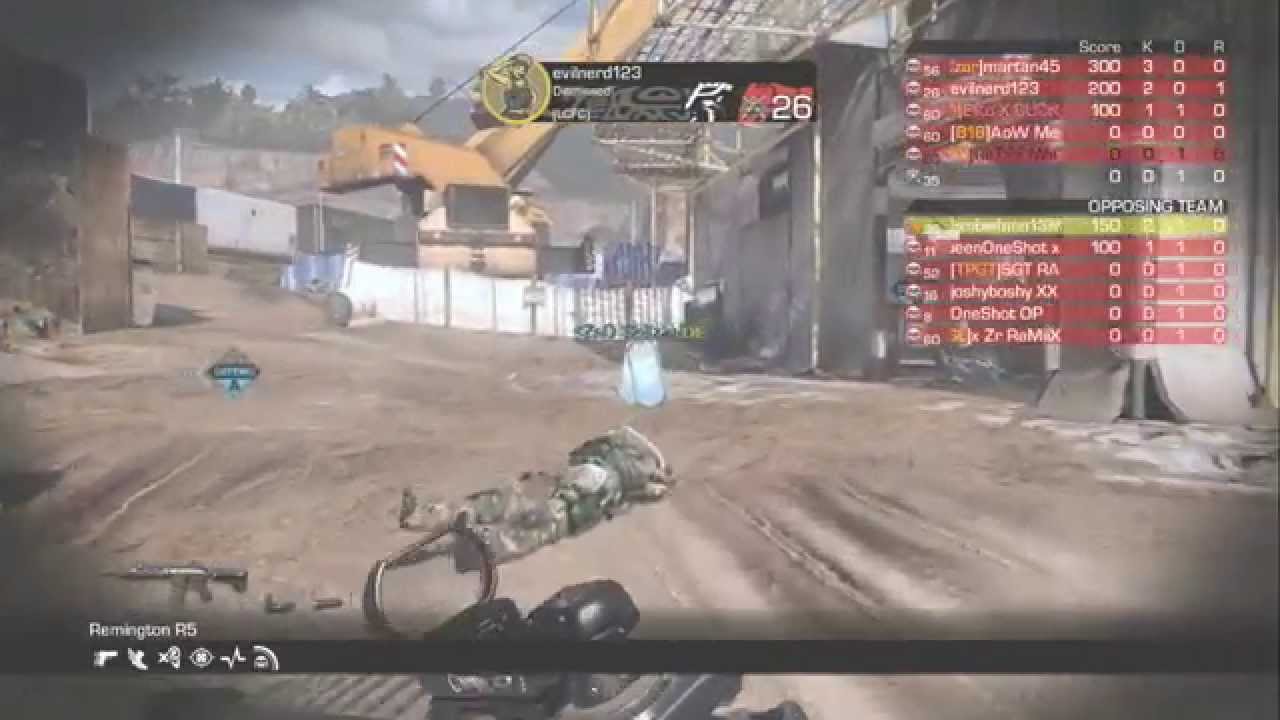 Call Of Duty Ghosts Gold PDW & Knife Fun