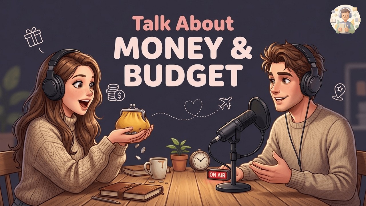 English Podcast for Easy English Conversation|Talk About Money & Budget Naturally|Daily Life English