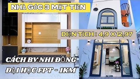 NHÀ ĐẸP CẦN THƠ GÓC 3MẶT TIỀN GẦN ĐẠI HỌC FPT | NHÀ ĐẤT CÔNG HIỆP