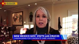New Mexico Governor visits Las Cruces