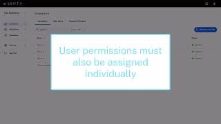 Multi-Location Management: Security Settings