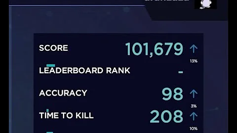 Finally my first 100k on aim lab