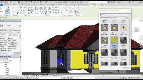 How to paint in revit