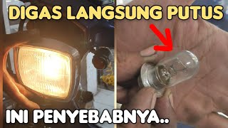 PENYEBAB BOLAM/LAMPU DEPAN SERING PUTUS