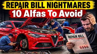 Sports Performance 10 Worst Alfa Romeo Models You'll Regret Buying in 2026 (Repair Bill Nightmares)